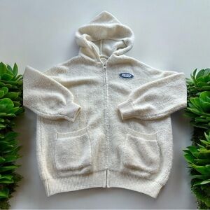 POL hooded sweater jacket